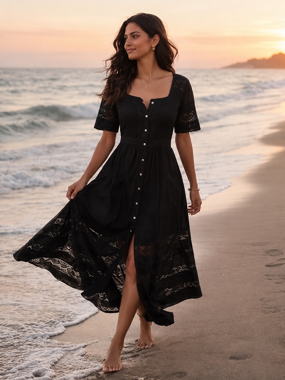 LoveshackFancy Edie Dress msrp$325